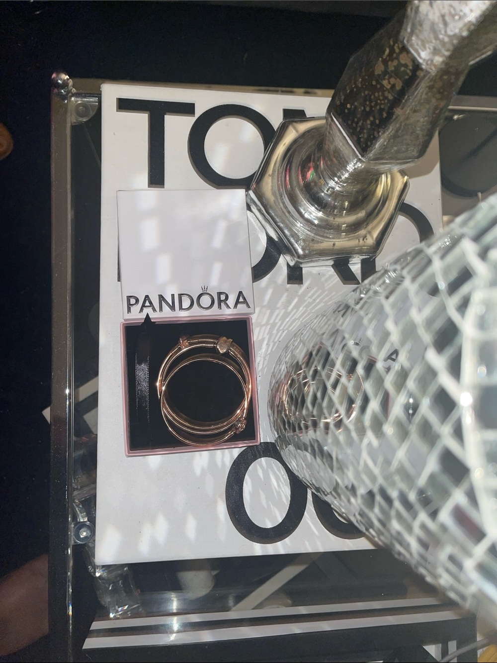 Summer clean out. Authentic pandora rose gold bangles 7.0-7.5 wrist size